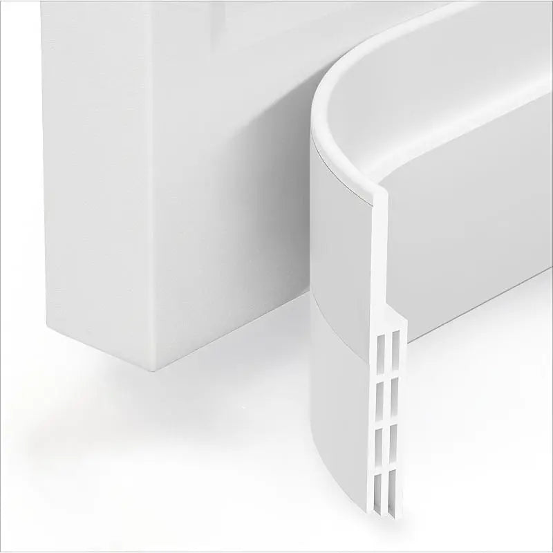 Adjustable Door Draft Stopper, Adjustable Design, Blocks Drafts, Silicone Seal Weatherproofing, Fits Bottom Doors, Indoor Outdoor Use, Blocks Air Noise Air Conditioning Leaks