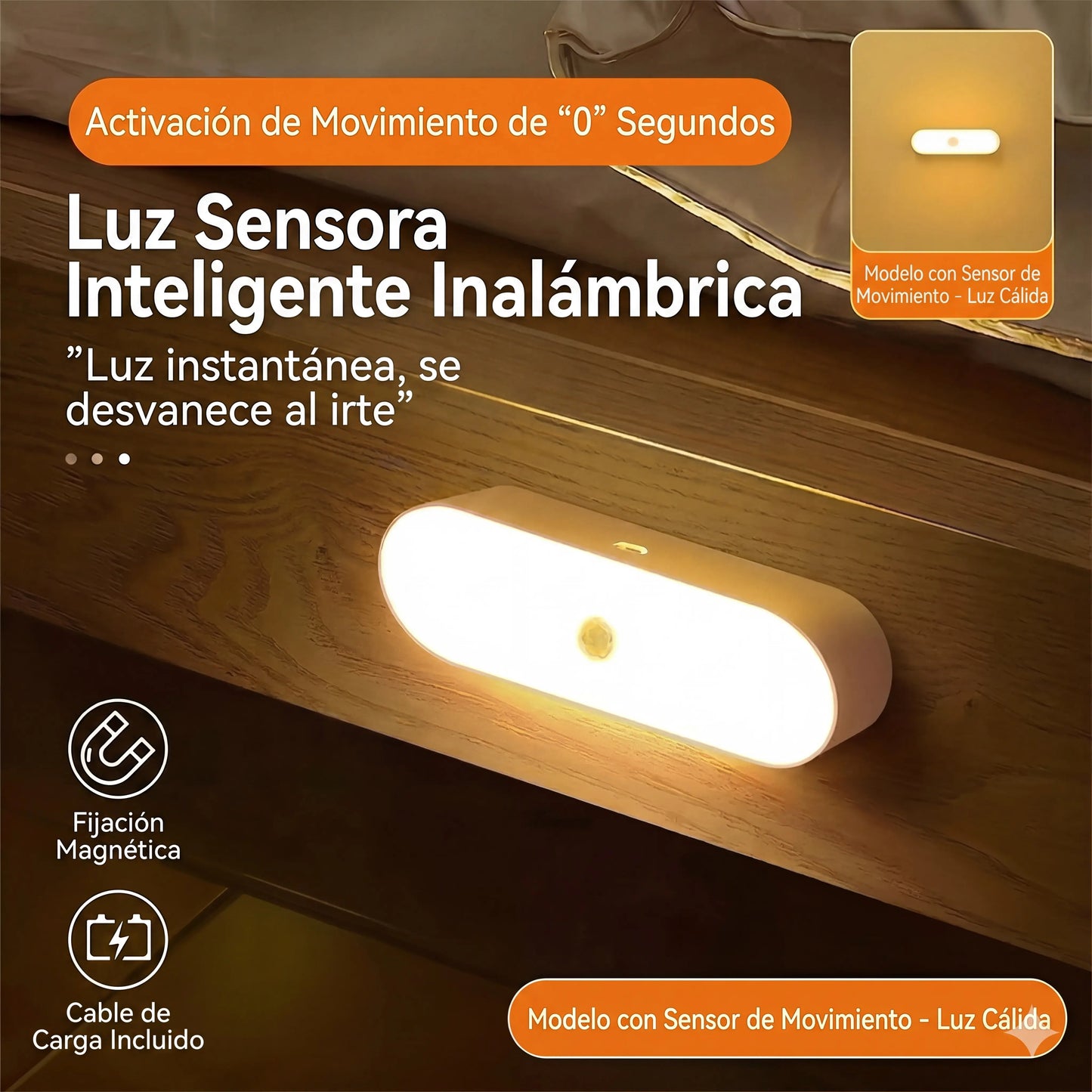Under Cabinet Lights,Motion Sensor Night Light Indoor, USB Rechargeable Light,Magnetic Installation Dimmable Lights for Kitchen,Wardrobe,Pantry, Closet,Bathroom,Stairs,Sink Cabinet,Garage,#Summervibes