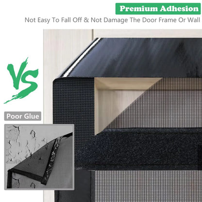 2026 New Self-Sealing Heavy-Duty Mesh Partition, Screen Door, Hands-Free Design, Bug-Proof & Pet/Kid-Friendly, Available in Three Sizes